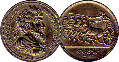 Ancient Rome Lucius Verus Fake (tourist coin) (Counterfeit) 161AD to 169AD