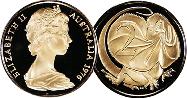 Coin Value Australia 2 Cents With And Without Sd 1966 To 2011