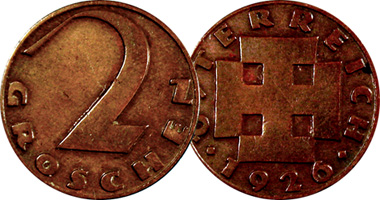 Ireland Penny and Half Penny 1822 and 1823