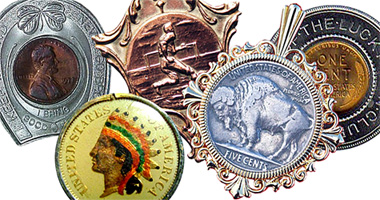 World Coin Jewelry, Keepsakes, and Souvenirs