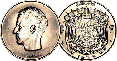 Belgium 10 Francs 1969 to 1979