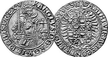 Medieval Belgium Brabant Real d'Or (Charles V) 1546 to 1557