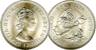 West Africa (French) 1 and 2 Francs 1948 to 1955