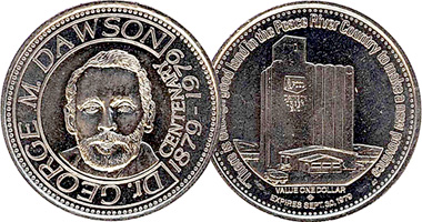 Canada Dawson Creek Dollar 1979