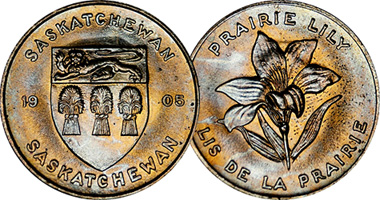 Canada Saskatchewan Prairie Lily 1905
