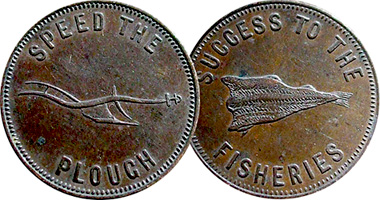 Canada Speed the Plough Success to the Fisheries 1859 and 1860