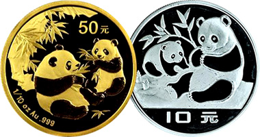China Pandas: Gold and Silver 1983 to Date