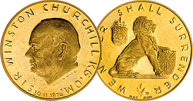 Great Britain Winston Churchill (Austrian Mint) 1964