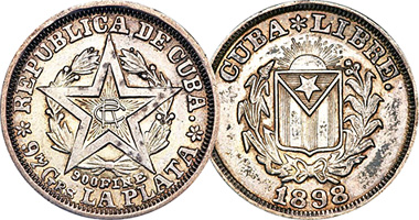 Cuba 20 centavos 1898