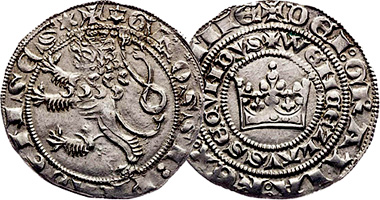 Medieval Czechoslovakia (Bohemia) Prague Groschen (Fakes are possible) 1278 to 1564