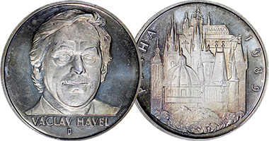 Czechoslovakia Vaclav Havel 1989 to 1993