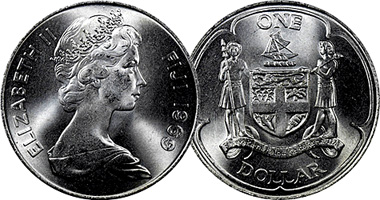 Fiji Dollar 1969 to 1976