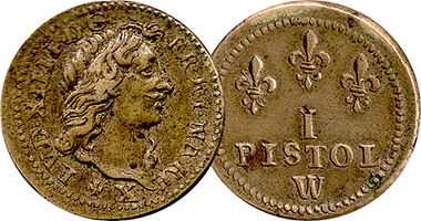 Germany Bavaria 5 Mark Gold 1877 and 1878
