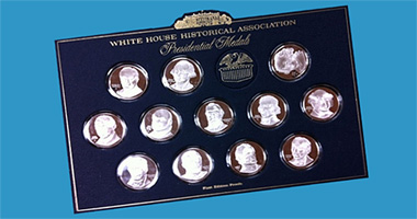 US Franklin Mint White House Silver Coins