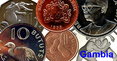 Gambia Coins 1966 to Date