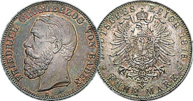 Chile 20 and 50 Centavos 1852 to 1862