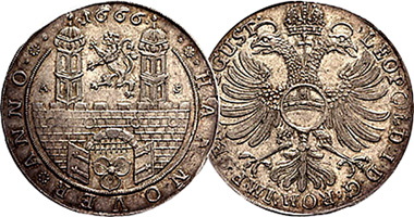 Germany Hannover Thaler and 2 Thaler 1624 to 1670