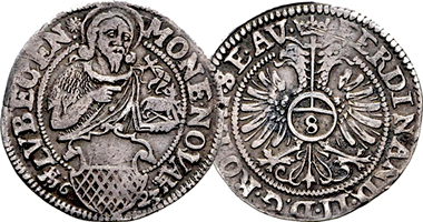 Germany (Lubeck) 4, 8, 16, and 32 Schilling 1620 to 1654