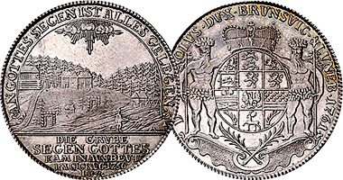 Germany (Brunswick Wofenbuttel) Thaler 1761