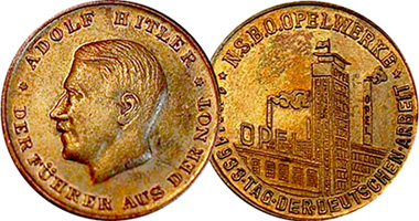 Germany Brunswick Wolfenbuttel Thaler and 2 Thaler 1837 to 1871