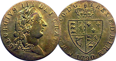 Great Britain George III (Spade Guinea Jeton) 1700 to 1820