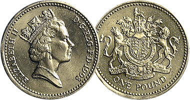 Great Britain Pound 1983 to Date