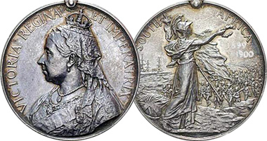 Great Britain Queen's Medal 1899 to 1902