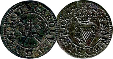Great Britain Stuart Royal Farthing Tokens 1360 to 1650
