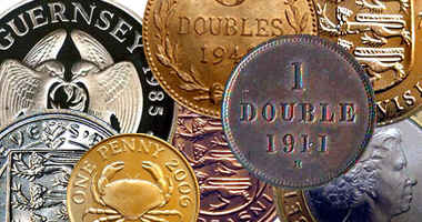 Guernsey Doubles and Other Coins 1900 to Date