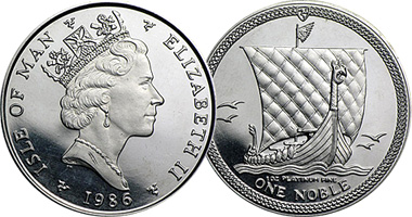 Isle of Man Noble Coinage 1983 to Date