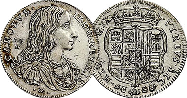 Italy (Naples) 1 Tari, 1/2 Ducato, 1 Ducato (Fakes are possible) 1688 and 1689