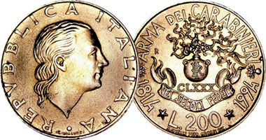 Italy 200 Lire 1994