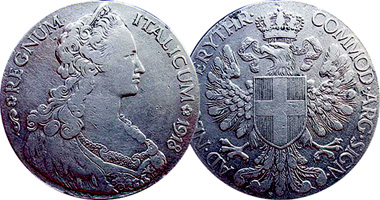 Italy (Eritrea) Tallero (5 Lire) 1918