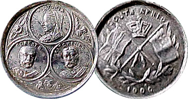 Germany Margraves of Mahren 24 and 48 Kreuzer 1619 and 1620