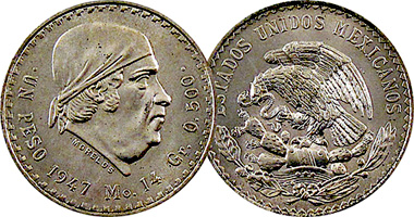 Mauritius 1/4, 1/2, and 1 Rupee 1934 to 1978