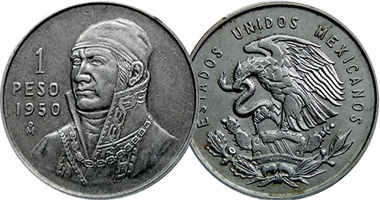 Mexico 1 Peso 1950