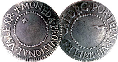 Mexico Real de Catorce Moneda Provisional (Counterfeit) 1811