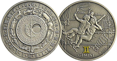 Venezuela 10, 20, and 50 Centavos 1874 to 1876