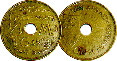 Netherlands Roermond 'Goed Voor' Gas 1926