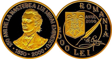 Romania 2000 lei 2000