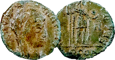 Ancient Rome Divus Constantine Aeterna Pietas 340AD