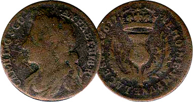 Scotland 6 Pence 1677 to 1697