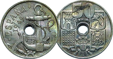 Thailand 5, 10, 25, and 50 Satang and 1 Baht 1957