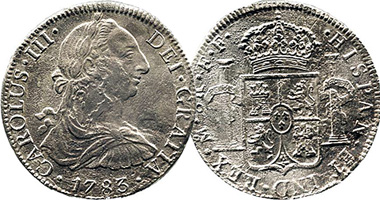 Spain 'El Cazador' Shipwreck Spanish Cob Coins 1783
