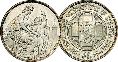 Nicaragua 5, 10, 25, and 50 Centavos and 1 Cordoba 1912 to 1972
