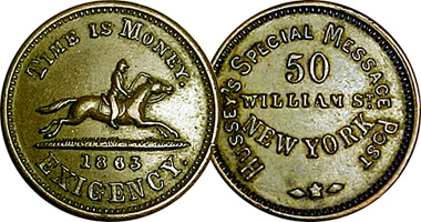 US Hussey Special Message 1863