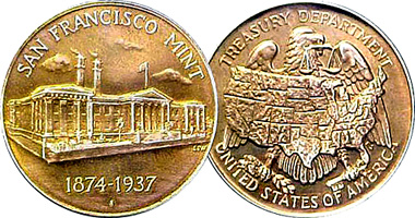 US San Francisco Mint, Philadelphia Mint