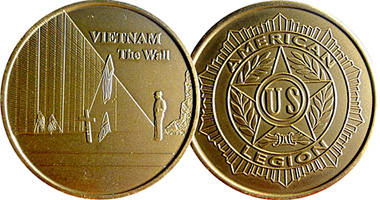 US American Legion Vietnam the Wall