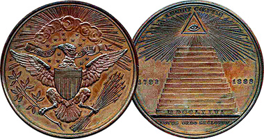 Nicaragua 5, 10, 25, and 50 Centavos and 1 Cordoba 1912 to 1972