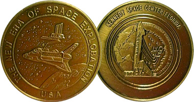 US Kennedy Space Center Shuttle Crew Emblem